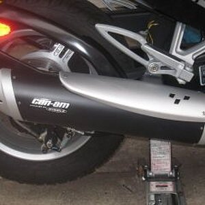 Can-AM Spyder BRP Roadster Hindle Performance Exhaust - www.ebay.com THIS BABY ROARS!!!