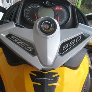 Spyder Bar Inserts - Black w/Silver - SE5/900 - www.nomagicneon.com