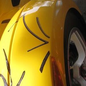 FRONT LEFT SIDE FENDER - Graphic Kit 1 - www.autotrimdesign.com