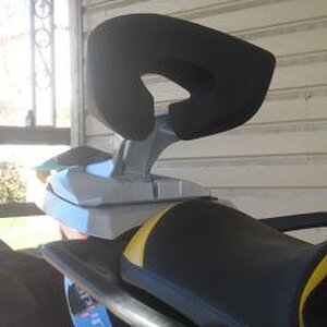 PASSANGER BACKREST - www.ebay.com