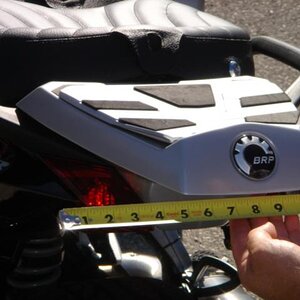 Rear Rack 6 inches Wide rear