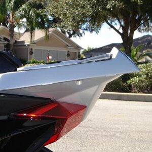 Rear rack Left Side View