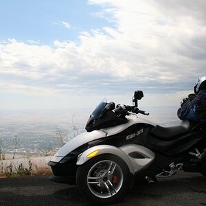 Spyda over Lewiston Idaho  Aug 7, 2008