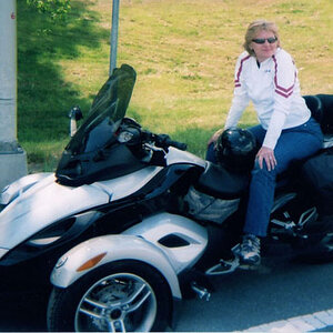 Barb after Homecoming, June 2008