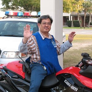 Caught this guy on my bike