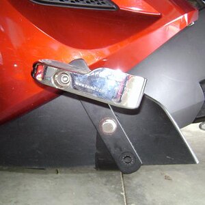 Side view of my floorboard