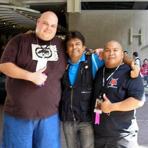 I'm the one on the right (Erik Estrada's left)