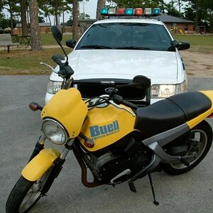 My first bike. 500cc Buell