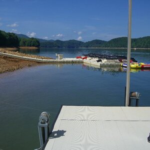 Seadoo's from the dock