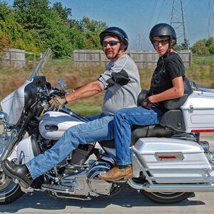 Brother-in-law #1, just bought this HD for the Fayetteville BBB rally.  That was last year, now he wants a Spyder!