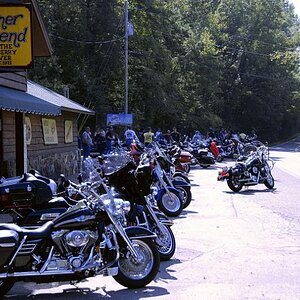 The start of the Pig Trail Scenic Byway.  Hwy 23 in Arkansas from I-40 going north all the way to Eureka Springs, AR just south of Missouri border is 