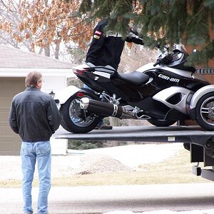 spydee being delivered