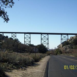 Railroad Overhead, CA 94