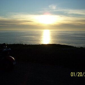 Sun Setting, CA Hwy 1