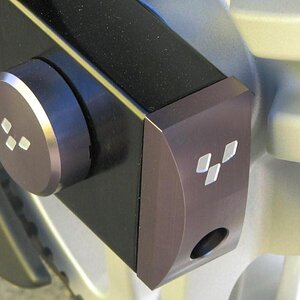 Billet swing arm cap and rear axel cap