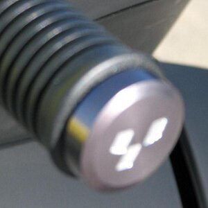 Billet anti vibe bar end