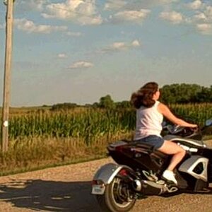 Spyder on country road