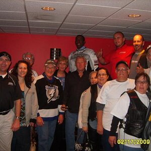 Tampa Spyder gang @ Hockey game