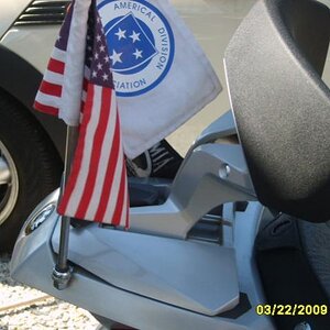 Flag pole mount