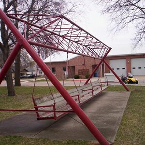 World's Largest Porch Swing, Hebron, Neb