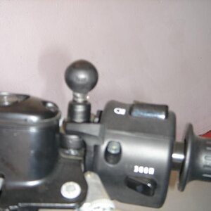 RAM Mount on Clutch, Reverse works 2
