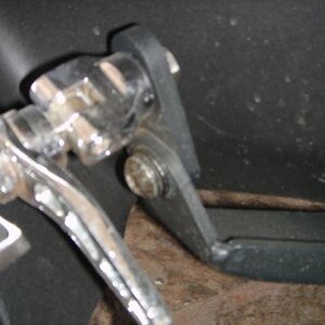 Footpeg Extension Connection