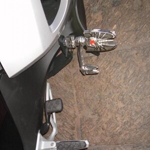 Highway pegs, right Side