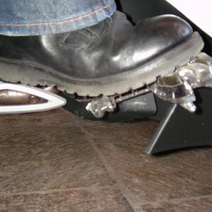 Right side,  distance from peg