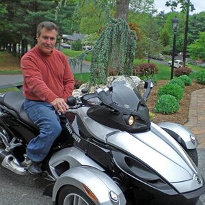 Gimp Equiped Spyder w/ Kliktronic Shifter & hydro hand brake.