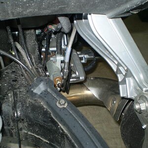 Slave w/ braided line to master on handlebar