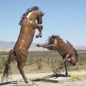 Metal Art, Borrego Springs, CA