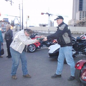 passing of the banner