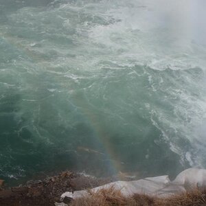 Rainbow before the storm...