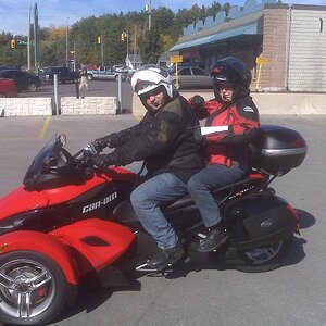 Uxbridge 2008 Spyder Purchase Day