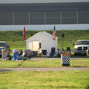 Campsite Monday Morning