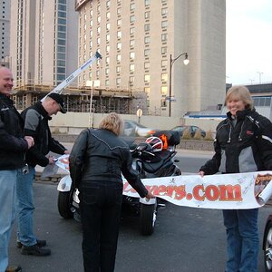 Banner Signing, Niagara Falls, April 18, 2009