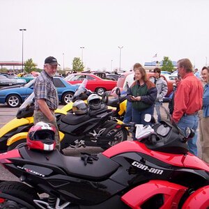 Spyders at Culver's Car Show