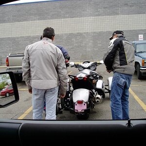 Mels & Dad final inspection