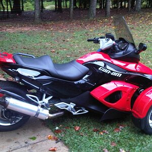 Norman's Spyder without backrest