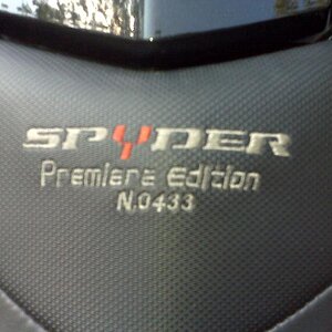 spyder number