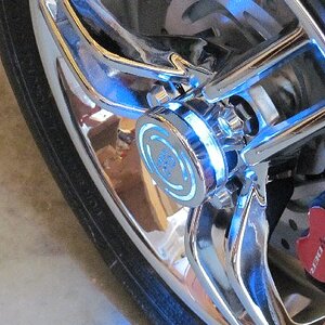 Chrome Wheels and Aqua Gloryders