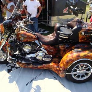 Trike Dedicated to the USMC.