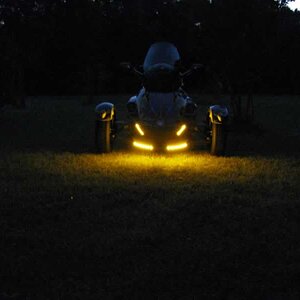 Nose cone and ground effect lights