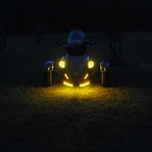 Nose cone, ground effects, and fog light rings