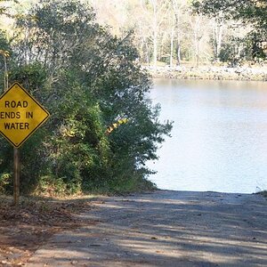 Savannah River boat ramp