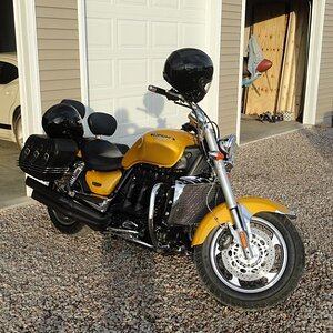 Rocket ready to ride