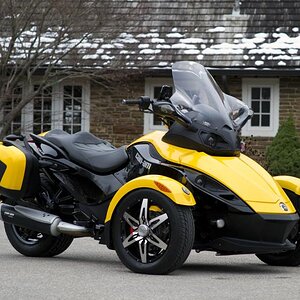 Powder coated foot pegs, rear rim and sprocket.