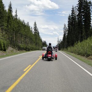 leaving Grand Tetons