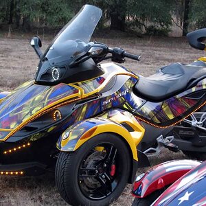 Front 3/4 view of my Spyder