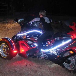 Our son had to get in on the action